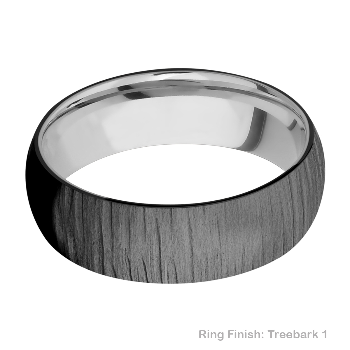 Lashbrook CCSLEEVEZ7D Zirconium and Cobalt Chrome Wedding Ring or Band Alternative View 10