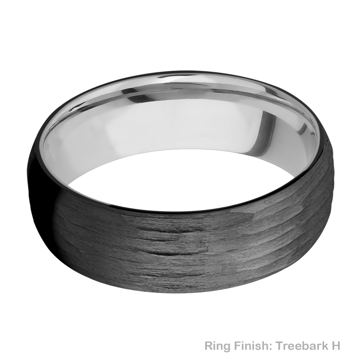 Lashbrook CCSLEEVEZ7D Zirconium and Cobalt Chrome Wedding Ring or Band Alternative View 9