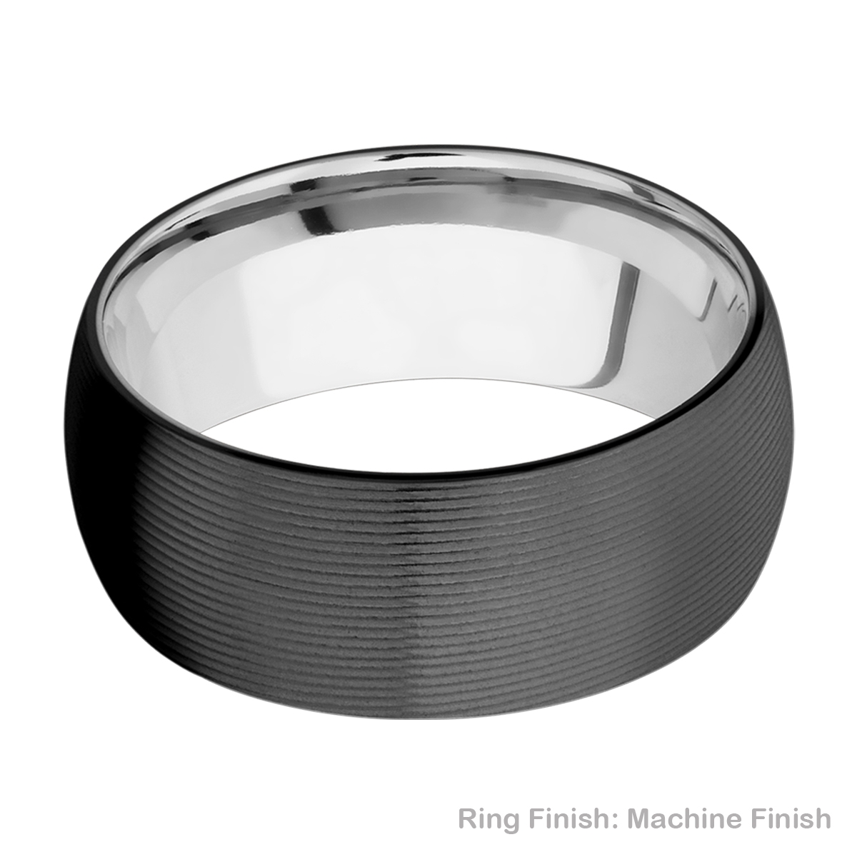 Lashbrook CCSLEEVEZ9D Zirconium and Cobalt Chrome Wedding Ring or Band