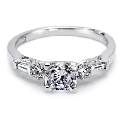 Tacori Platinum Simply Tacori Engagement Ring 2593RD55