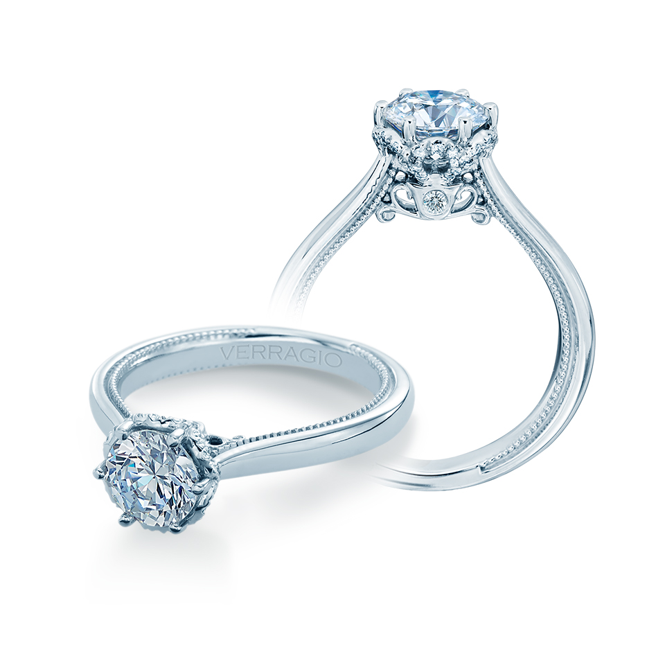 Verragio Renaissance-942R 18 Karat Diamond Engagement Ring