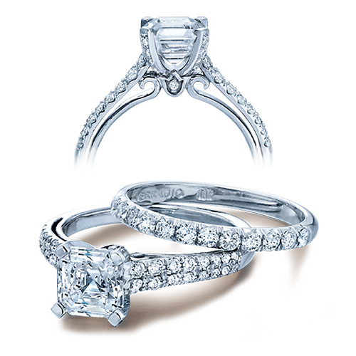 Verragio 14 Karat Couture-0382P Engagement Ring