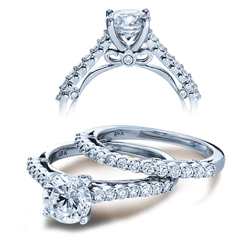 Verragio 14 Karat Couture-0385M Engagement Ring