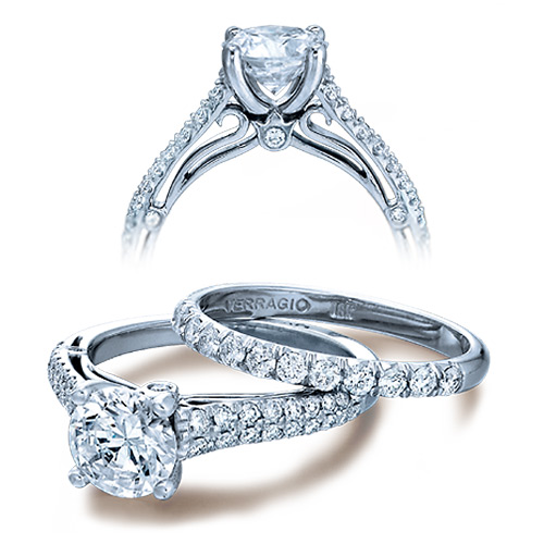 Verragio 14 Karat Couture-0394 Engagement Ring