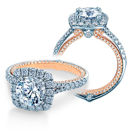 Verragio Couture-0434CU-TT 18 Karat Engagement Ring