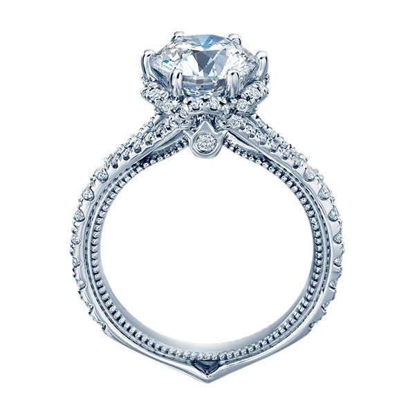 Verragio Couture-0462R Platinum Engagement Ring Alternative View 2