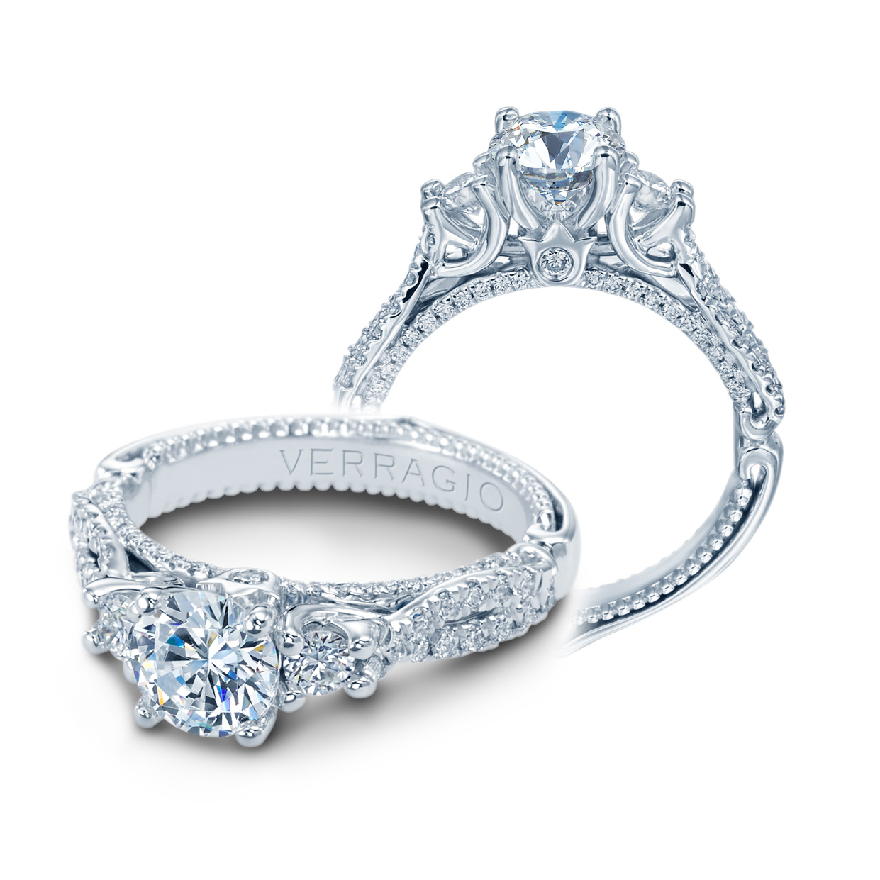Verragio Couture-0475R 18 Karat Engagement Ring