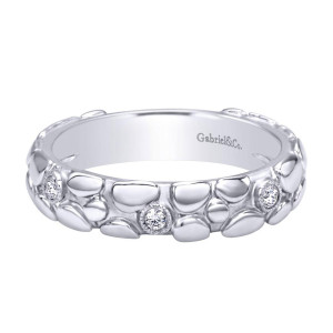 Gabriel Fashion 14 Karat Stackable Ladies' Ring LR4904W44JJ