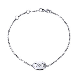 Gabriel Fashion Silver Trends Chain Bracelet TB3118SV5JJ