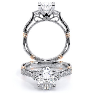 Verragio Parisian-124OV 18 Karat Engagement Ring