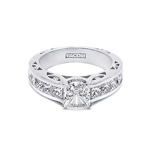 Tacori 18 Karat Neotare Engagement Ring 28096