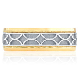 Tacori 133-7WY 18 Karat Sculpted Crescent Wedding Ring