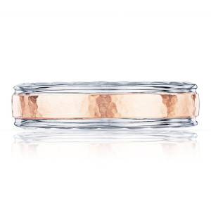 135-6RH Platinum Tacori Sculpted Crescent Wedding Ring