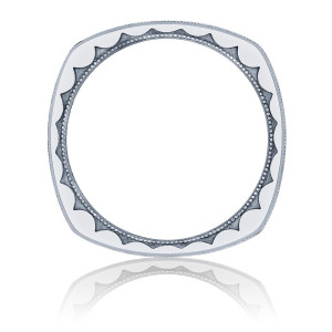 Tacori 136-6WH 18 Karat Sculpted Crescent Wedding Ring