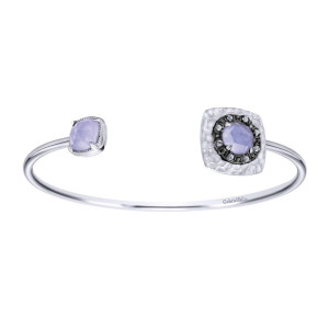 Gabriel Fashion Silver Byblos Cuff Bracelet BG3697SVJMC