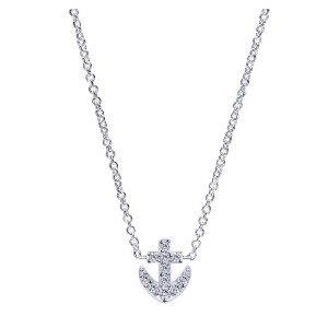 Gabriel Fashion Silver Trends Necklace NK4216SVJSB