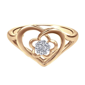 Gabriel Fashion 14 Karat Floral Ladies' Ring LR50560K45JJ