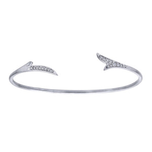 Gabriel Fashion Silver Byblos Cuff Bracelet BG3563SVJWS