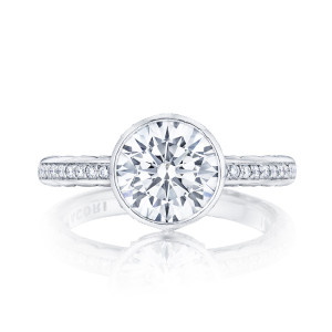 305-25RD8 Platinum Tacori Starlit Engagement Ring