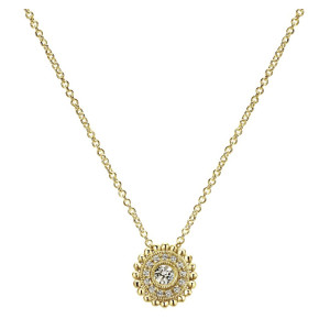 Gabriel Fashion 14 Karat Bombay Necklace NK4768Y45JJ
