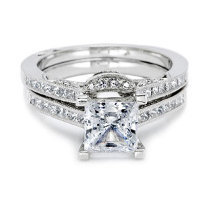 Tacori 2576B Platinum Wedding Band