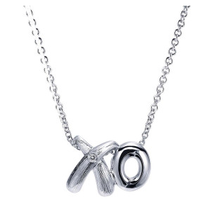 Gabriel Fashion Silver Eternal Love Necklace NK3700SV5JJ