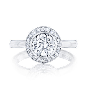 Tacori 303-25RD7 18 Karat Starlit Engagement Ring