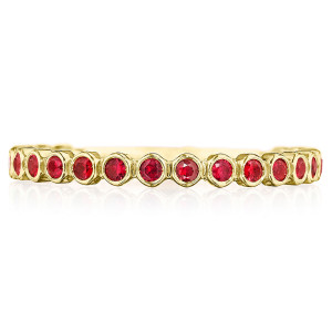 Tacori 200-234RBY 18 Karat Sculpted Crescent Wedding Ring