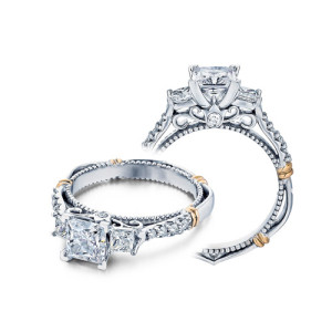 Verragio Parisian-124P Platinum Engagement Ring