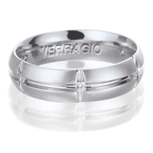 Verragio 18 Karat Diamond Wedding Band VWD-6922
