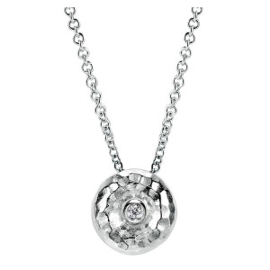 Gabriel Fashion Silver Organic Necklace NK3832SV5JJ