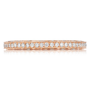 Tacori 2616BPK 18 Karat Pretty in Pink Diamond Wedding Band