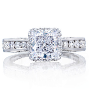 Tacori 2646-35PR65 18 Karat Dantela Engagement Ring