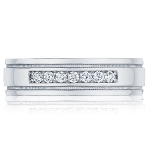 Tacori 110-6D 18 Karat Sculpted Crescent Diamond Wedding Ring