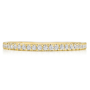 Tacori 266715B34Y 18 Karat Sculpted Crescent Wedding Ring