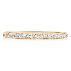 Tacori 18 Karat Simply Tacori French Pavé Wedding Band 267015B12PK