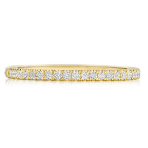 Tacori 18 Karat Simply Tacori French Pavé Wedding Band 267015B12Y