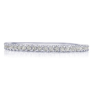 Tacori 18 Karat Simply Tacori French Pavé Wedding Band 267015BETW