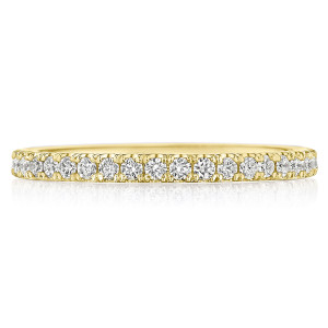 Tacori 18 Karat Simply Tacori Wedding Band 2670B34Y