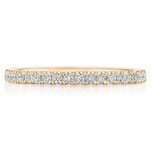 Tacori 18 Karat Simply Tacori Wedding Band 2670BETPK