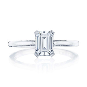 Tacori 2678EC7X5W 18 Karat Simply Tacori Engagement Ring