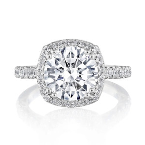 269122CU95 Platinum Tacori Dantela Engagement Ring