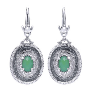 Gabriel Fashion Silver Byblos Drop Earrings EG11883SVJGO