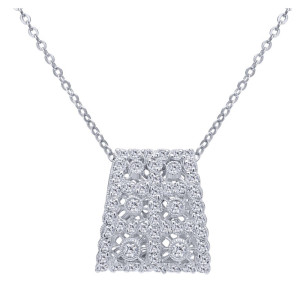 Gabriel Fashion 14 Karat Victorian Necklace NK1210W44JJ