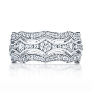 Tacori HT2621B12 18 Karat RoyalT Wedding Ring