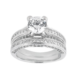 Taryn Collection 14 Karat Diamond Engagement Ring TQD A-708