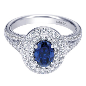 Gabriel Fashion 14 Karat Lusso Color Ladies' Ring LR6624W44SA