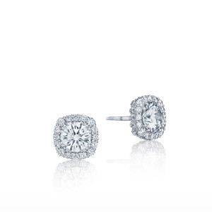 FE803CU75 Tacori Bloom Gold Diamond Earrings