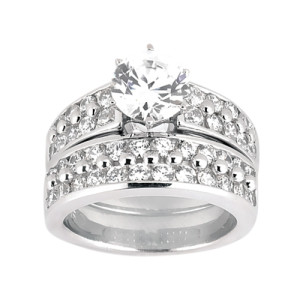 Taryn Collection 18 Karat Diamond Engagement Ring TQD A-424