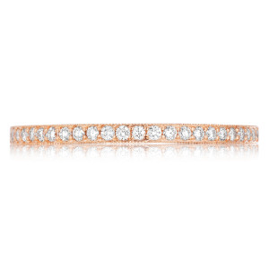 Tacori 41-15PK 18 Karat Pretty in Pink Diamond Wedding Band